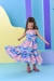 Vestido infantil Festa Flores candy colors - comprar online