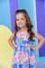 Vestido infantil Festa Flores candy colors - Li e Vi Kids
