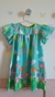 Vestido Infantil verde agua na internet