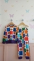 Conjunto Longo infantil menina arco íris na internet