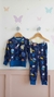 Conjunto Longo infantil menino azul astronauta na internet