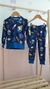 Conjunto Longo infantil menino azul astronauta - Li e Vi Kids