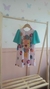 Imagem do Vestido infantil rosa leão
