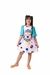 Vestido infantil rosa leão - comprar online