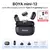 BOYA BOYA Mini Microfone de lapela sem fio com cancelamento de ruído para iPhon na internet