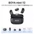 BOYA BOYA Mini Microfone de lapela sem fio com cancelamento de ruído para iPhon
