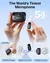 BOYA BOYA Mini Microfone de lapela sem fio com cancelamento de ruído para iPhon