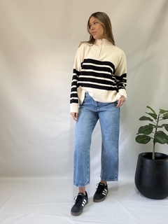 Jeans Straight Recto Piera By Isostasia - comprar online
