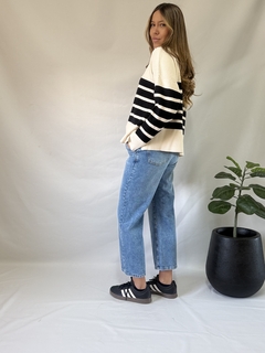 Jeans Straight Recto Piera By Isostasia - Zimbawe Santa Fe