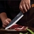 Cuchillo Acero Inoxidable Mango Plastico 33cm
