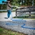 Manguera Expansible 15Mts con Pistola Regadora Azul - comprar online