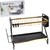 Secaplatos de Lujo Negro y Dorado Acero Inox - shopme