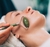 Masajeador Facial a Rodillo de Piedra Jade - comprar online