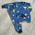 Pijama Afranelado Dino Roar Azul - comprar en línea