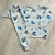 Pijama Afranelado Dino Fight Gris - comprar en línea