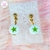 Aretes de Cuentas AC18 Barbie - DulceMuñeca