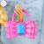 Bolsa Rosa de Lazo AC53 Barbie - comprar en línea