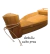 Barco para servir Sushi "Sakura" Tabla central desmontable para su facil higiene, de 59cm, palitos x4, apoyapalitos x2, dip con soporte madera. - comprar online