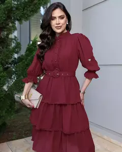 VESTIDO CELESTE - Flaviane Fashion Store