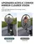 ESPEJO RETROVISOR PARA BICI CON LUCES MTB/RUTA/FIXIE en internet