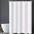 Cortinas de Baño - Tela Lisa - Blanco Mdq