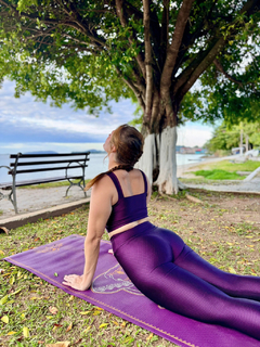 Conjunto Fitness - Uva - Top + Legging - loja online
