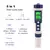Medidor digital de qualidade da água 5 em 1, tds/ec/ph/salinidade/temperatura, - comprar online