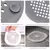 Protetor de Ralo de Silicone 4 em 1 – Coletor de Cabelos + Tampa Vedadora - Pomba Store