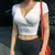 Cropped Feminino com Decote V – Perfeita para o dia a dia - loja online