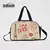 Dispalang mulheres sacos de viagem ao ar livre durante a noite design personalizado duffels de viagem masculino crossbody bagagem de mão saco de fim de semana