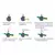 10/25 peças jcc (sg) tipo conector de perfuração de isolamento conector de cabo de braçadeira de perfuração de isolamento 1.5-35/1.5-10 JJC-1 JJC-2 JJC-3 - loja online