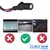 Câmera de Backup Rear View para Jeep Wrangler, Versão Militar, Rubicon, Sahara, Sahara Ilimitado, YJ, TJ, JK, J8, HD, 1280x 720P - loja online
