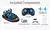 Imagem do Atualizado jjrc h36f mini drone helicóptero 2.4g 4ch 6 eixos giroscópio velocidade 3d flip modo sem cabeça rtf barco carro água terra ar 3 modos