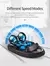 Atualizado jjrc h36f mini drone helicóptero 2.4g 4ch 6 eixos giroscópio velocidade 3d flip modo sem cabeça rtf barco carro água terra ar 3 modos