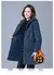 Tamanho 6xl inverno engrossado cordeiro casaco com capuz para o inverno 2022 novo coreano solto mid-long casaco com capuz feminino quente jaquetas básicas quente