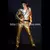 MJ Michael Jackson Cosplay fantasia para fãs, jaqueta dourada e calças