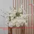 Adereços de casamento, linha de flores artificiais, bola de flores líderes, decoração romântica de casamento, arranjo de palco, decoração de arco