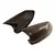 2 pçs preto brilhante carbono capa de espelho do carro para bmw série 6 f06 f12 f13 640i coupe 650i 2015 2016 2017 tampas espelho retrovisor do carro - comprar online
