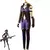 Fato de cosplay do xerife de Piltover, jogo de Caitlyn, Kiramman, casaco pequeno com bolo, uniforme feminino, terno sexy de carnaval, bota e peruca - Mag wn