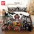 Juvenile Monkey D Luffy Odyssey Conjunto de Cama Padrão, Capa de Edredão, Anime Design, Edredons King Size, 1 Pc - loja online
