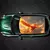 Fiery Phoenix com nuvens adesivo de teto de carro envoltório acessórios de corrida SUV embalagem pintada em PVC decalque gráfico de carro personalizado na internet