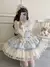 Lolita feminina JSK Dress, Princess Strap Dress, Harajuku, Vintage, Elegante, Renda, Malha, Kawaii, Japonês, Doces, Roupas - comprar online