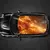Fiery Phoenix com nuvens adesivo de teto de carro envoltório acessórios de corrida SUV embalagem pintada em PVC decalque gráfico de carro personalizado na internet