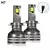 Carlxl H7 Led Canbus Farol de carro Luzes de neblina de feixe alto e baixo H8 H9 H11 H4 H1 9005 9006 HB3 HB4 9012 Lâmpadas 9054 CSP 6000K