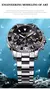 Guanqin-Green Water Ghost Series Quartz Watch for Men, 316L Precision Steel Calendar, Multifuncional Waterproof Watch - loja online