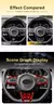 Capa de fibra de carbono dura real para kia stinger 2018 2019 2020 2021 2022 2023 painel do volante do carro acessórios de guarnição interior - loja online