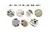 Imagem do Topgrillz venda quente moissanite cruz pingente 3mm 4mm 925 prata esterlina pingente d cor moissanite pingente passar teste de diamante