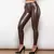Shascullfites Melody Regular Leggings de couro de cintura alta Calças de couro sintético Calças skinny com 10 cores disponíveis na internet