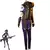 Fato de cosplay do xerife de Piltover, jogo de Caitlyn, Kiramman, casaco pequeno com bolo, uniforme feminino, terno sexy de carnaval, bota e peruca - Mag wn