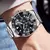 Imagem do Guanqin-Green Water Ghost Series Quartz Watch for Men, 316L Precision Steel Calendar, Multifuncional Waterproof Watch
